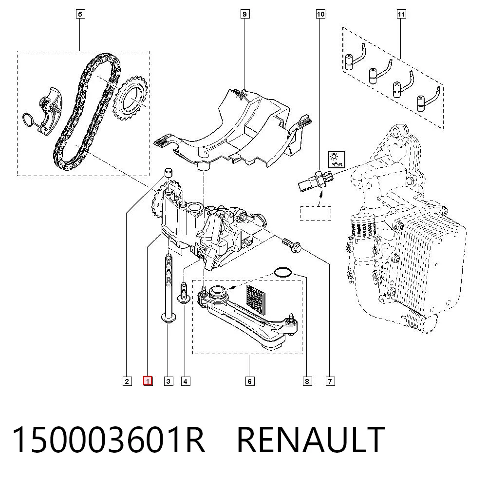 150003601R Renault (RVI)