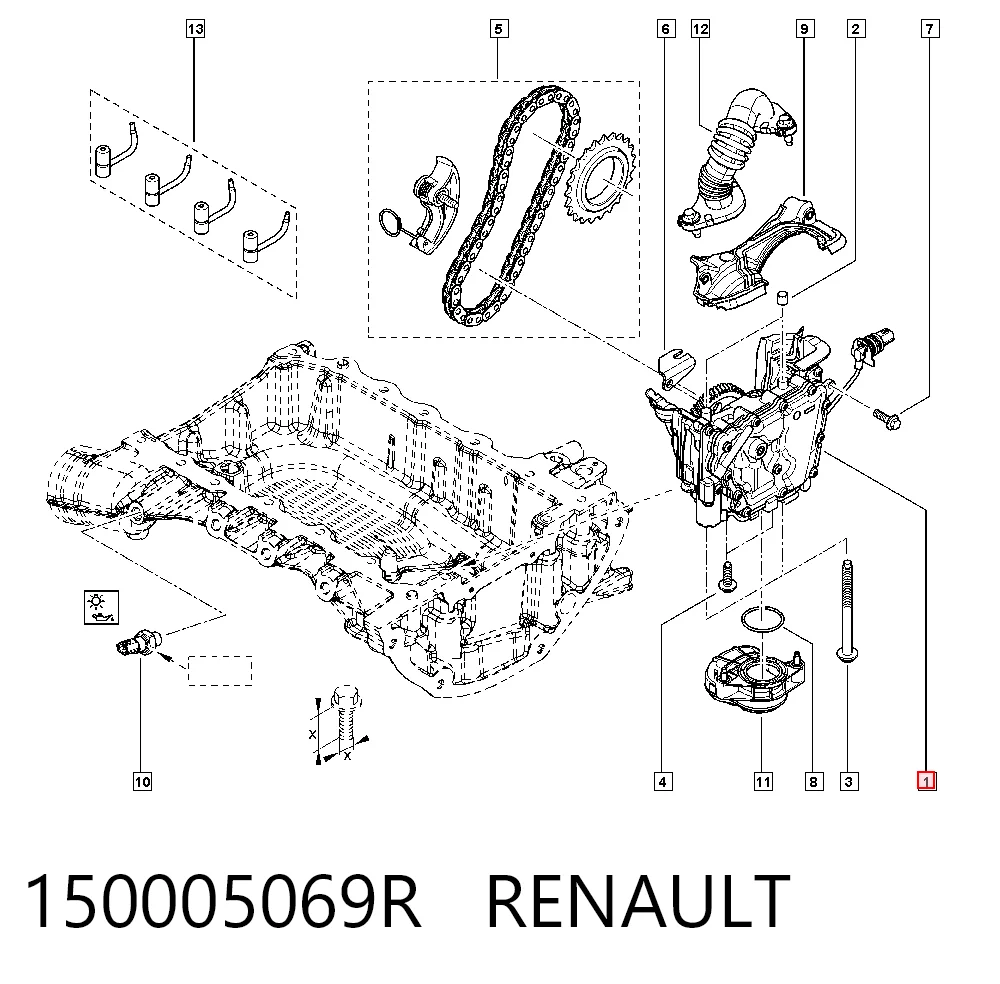 Bomba de aceite Nissan Navara  (2014-2021)