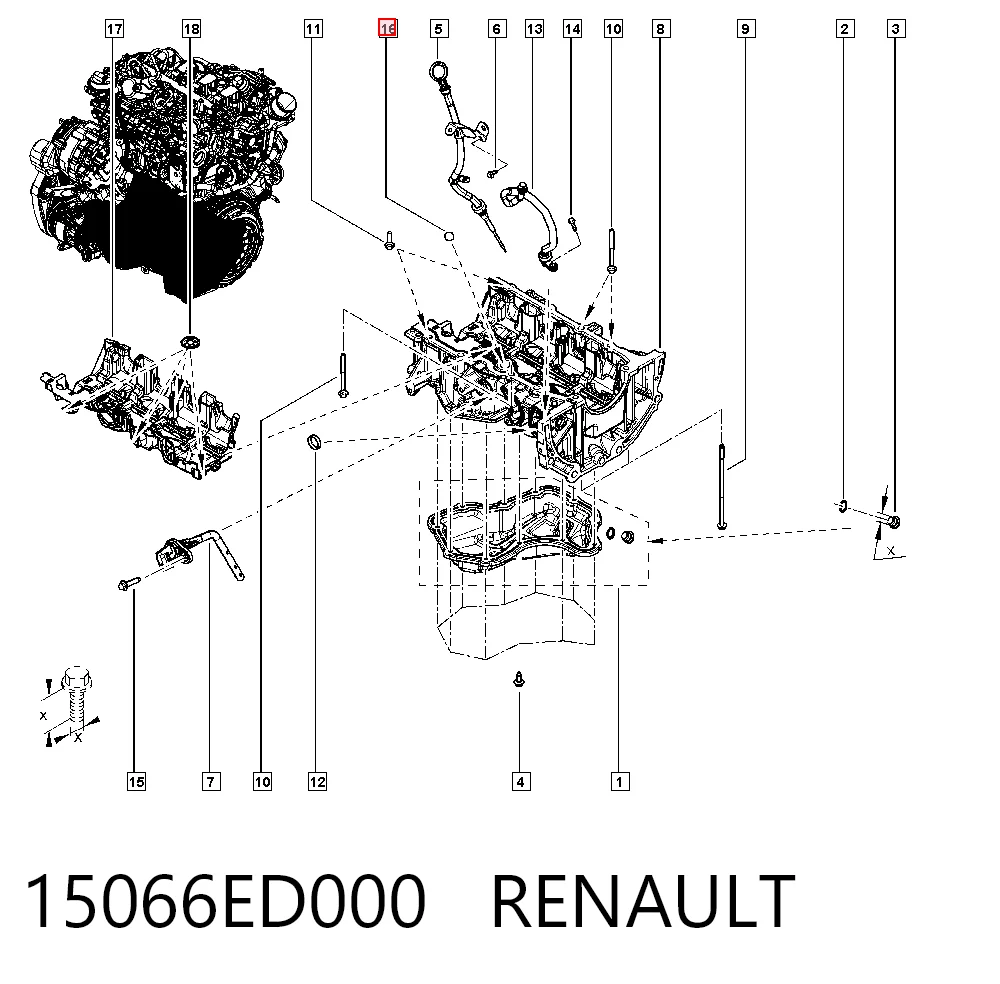 15066ED000 Renault (RVI)
