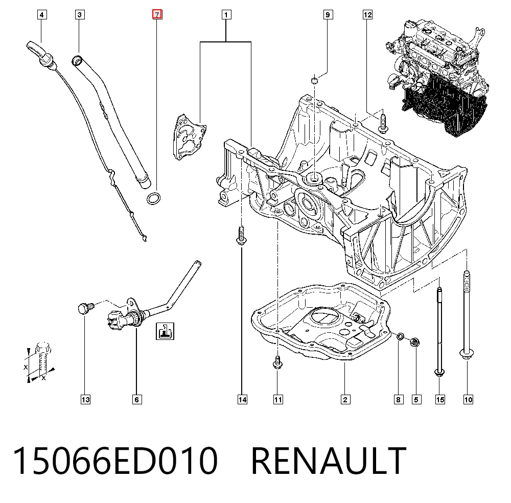 15066ED010 Renault (RVI)