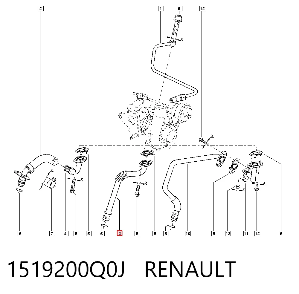 1519200Q0J Renault (RVI)