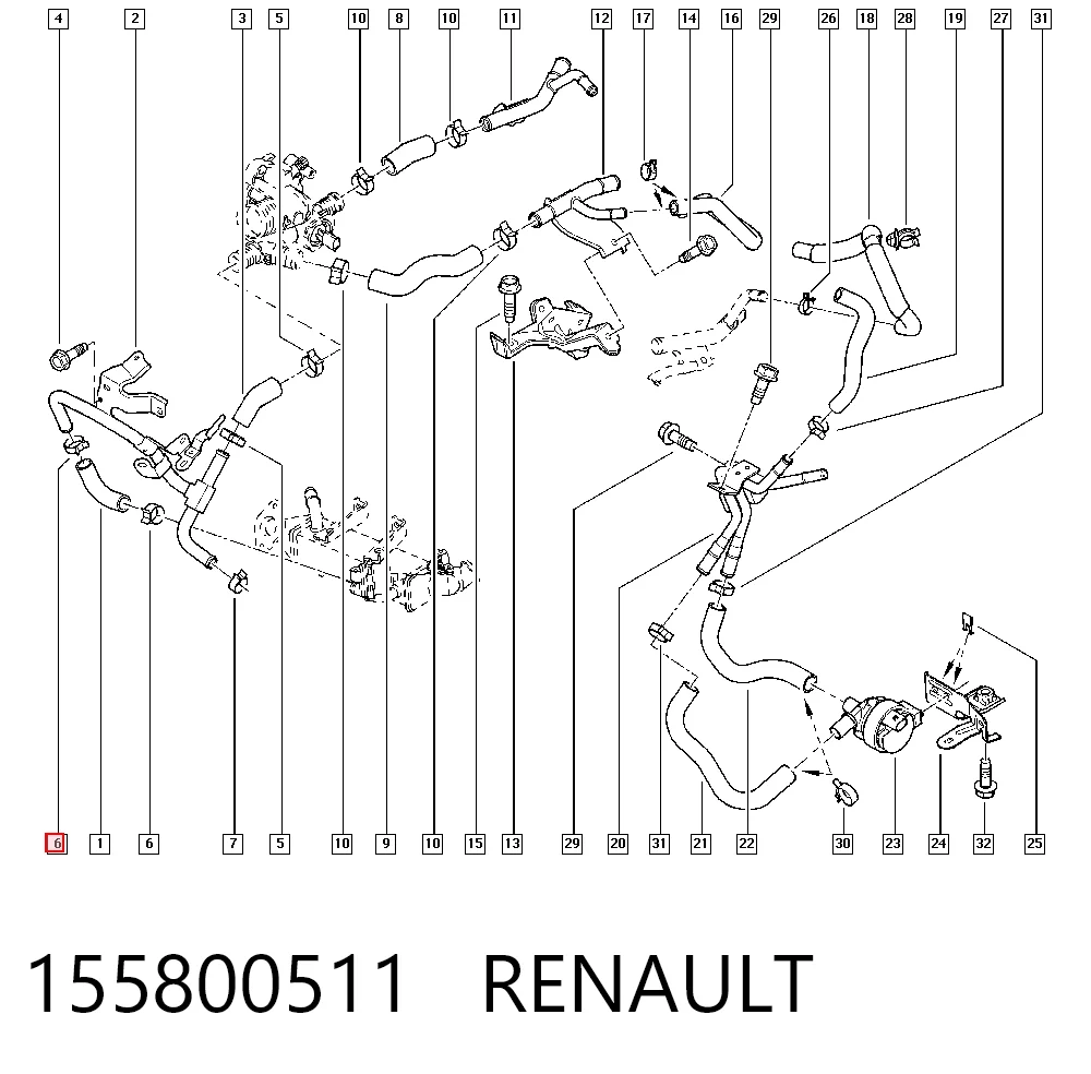 155800511 Renault (RVI)