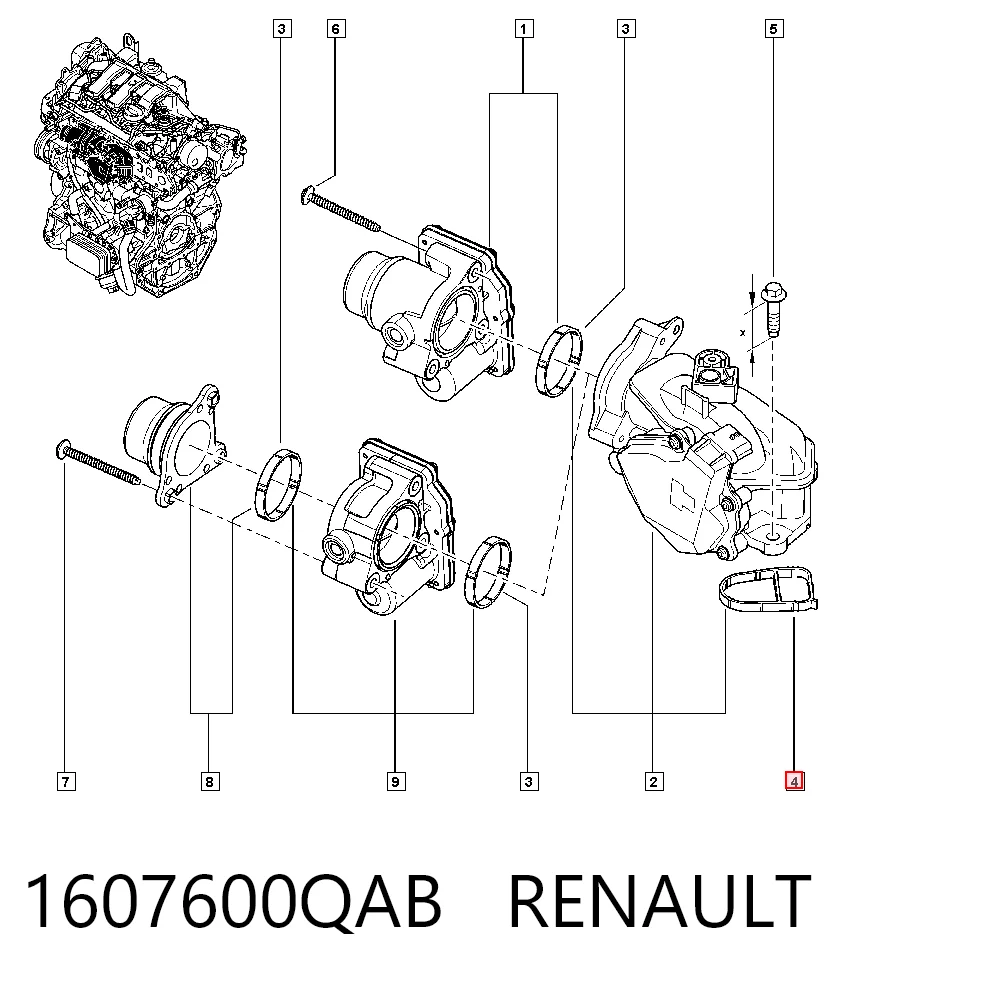 1607600QAB Renault (RVI)