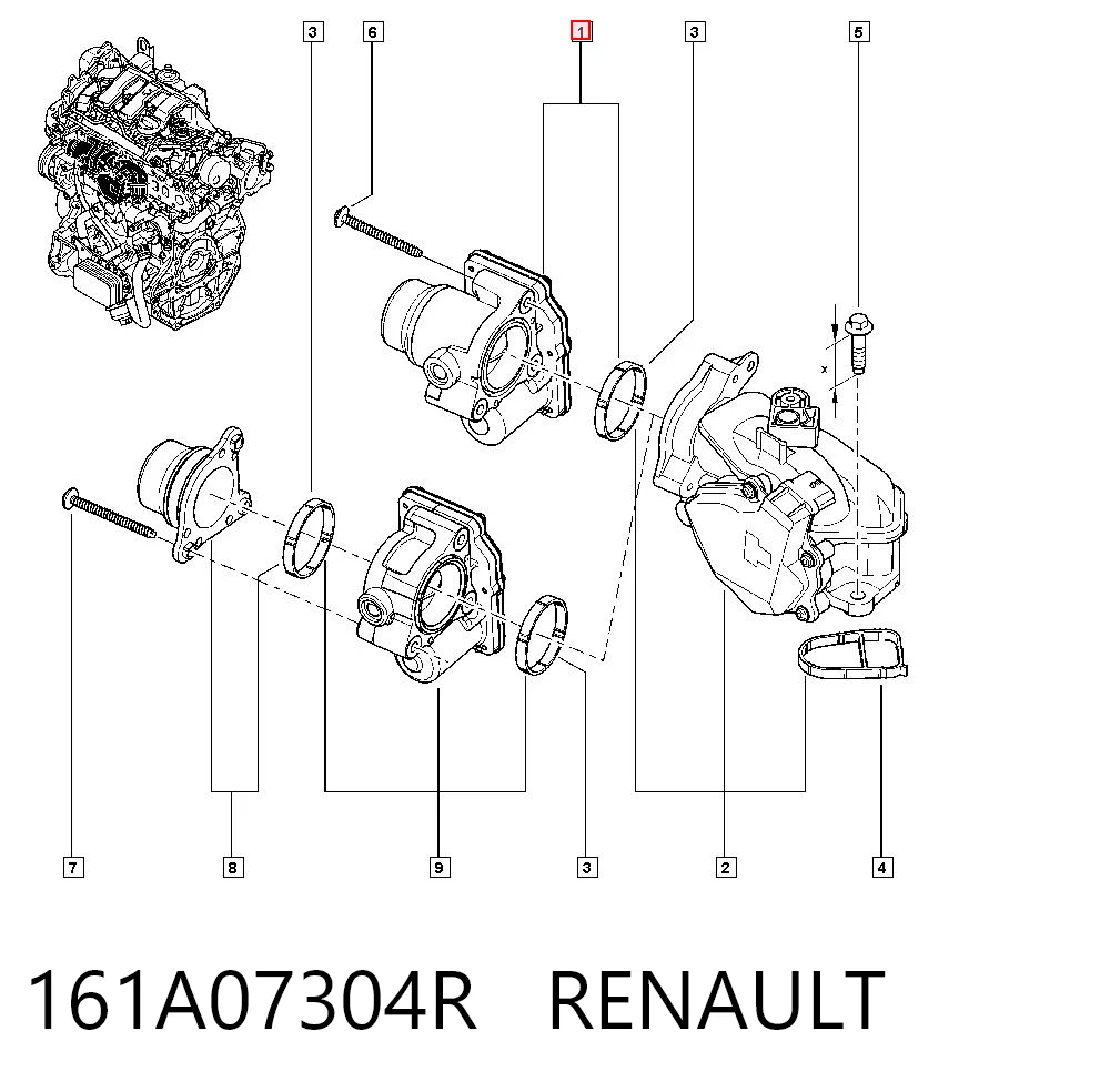 161A07304R Renault (RVI)