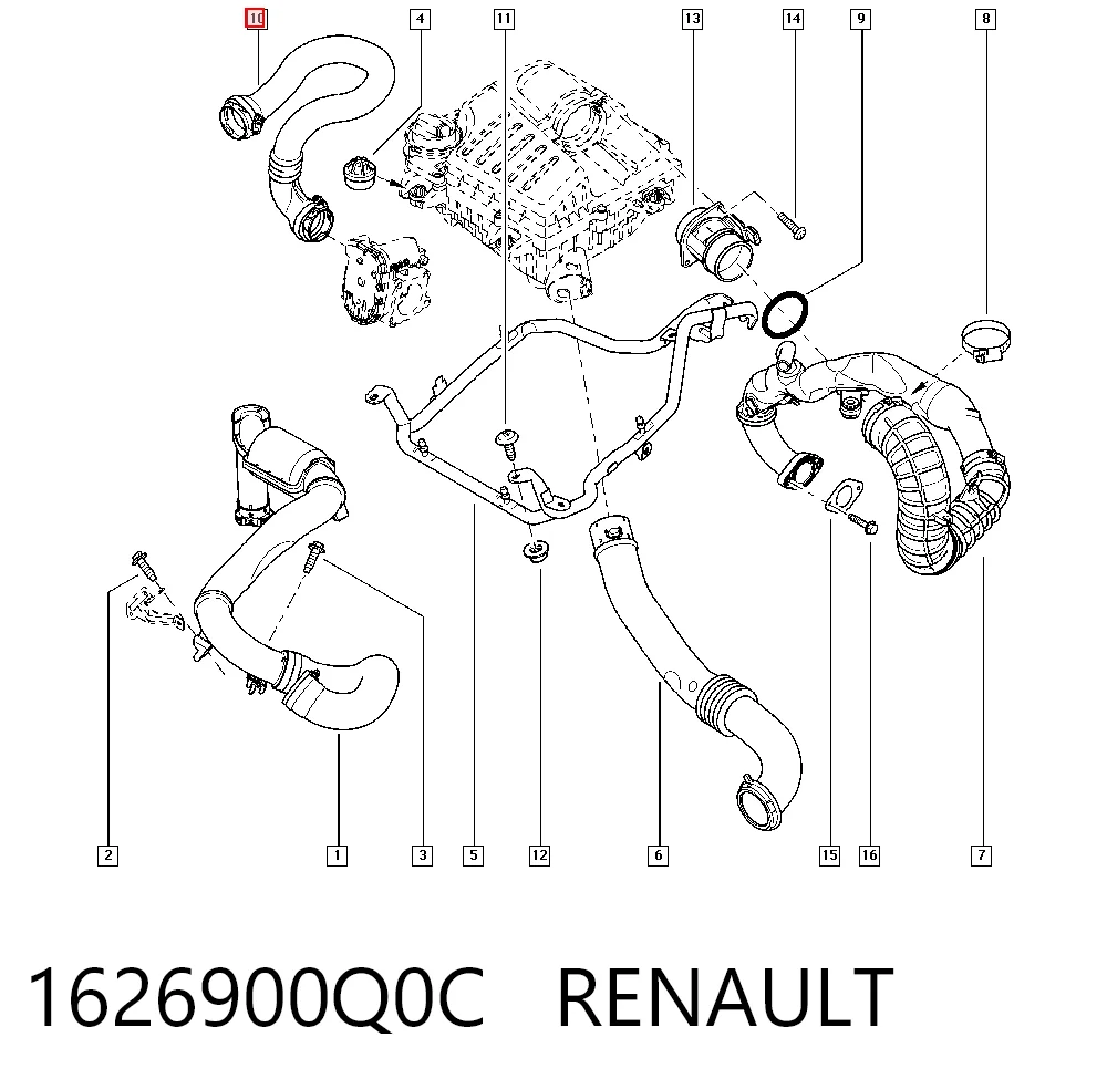 1626900Q0C Renault (RVI)
