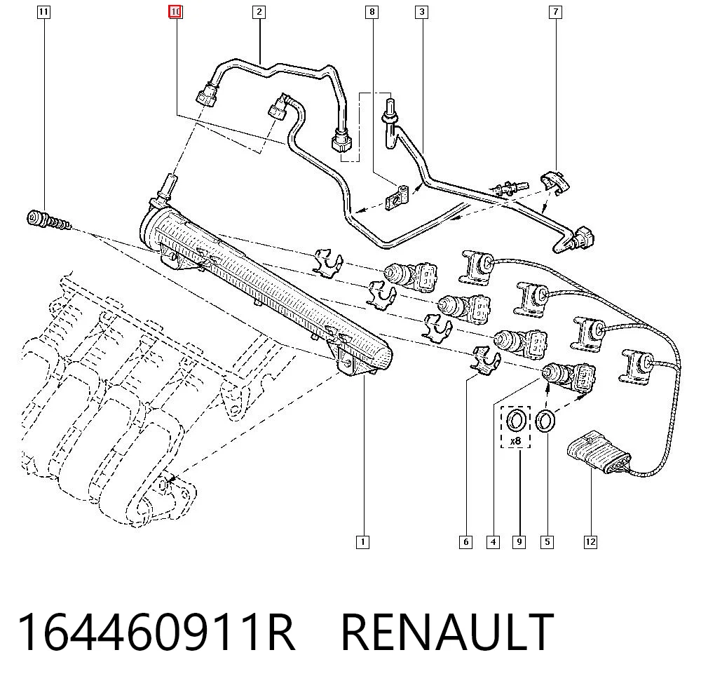 164460911R Renault (RVI)