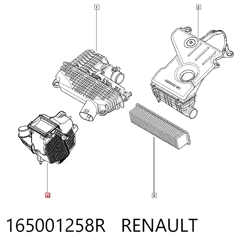165001258R Renault (RVI)