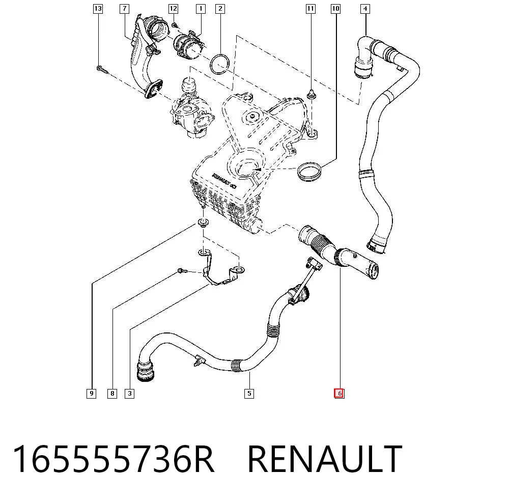 165555736R Renault (RVI)