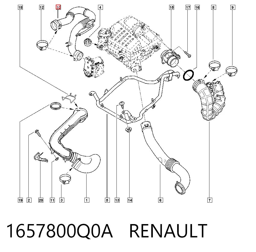 1657800Q0A Renault (RVI)