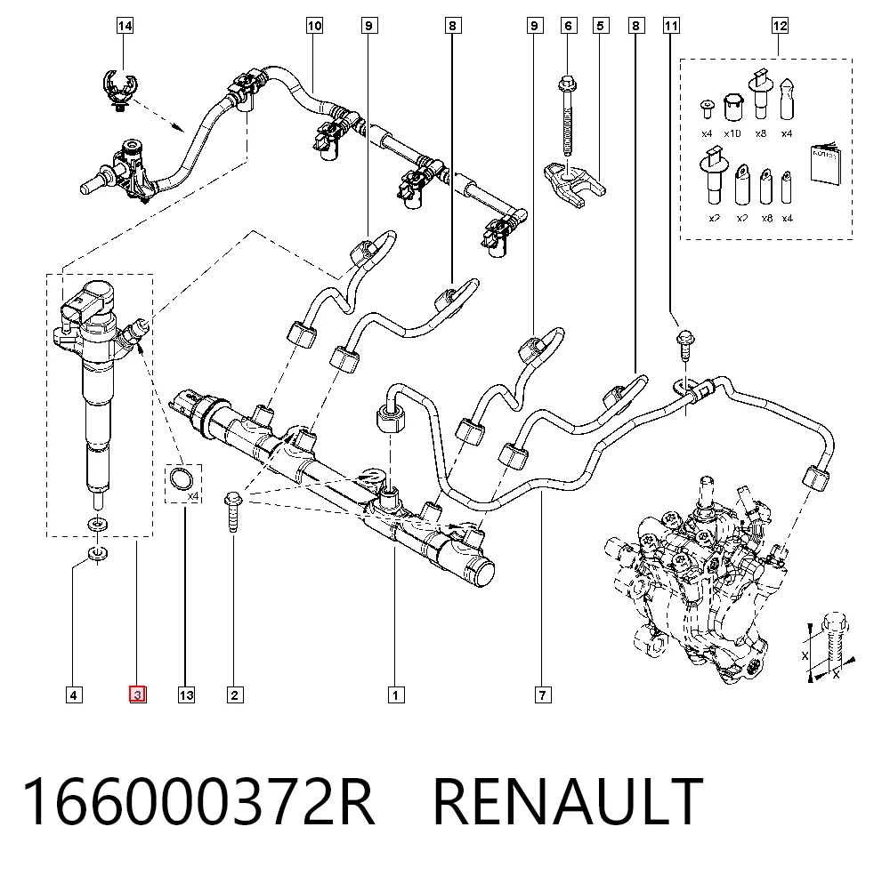 166000372R Renault (RVI)