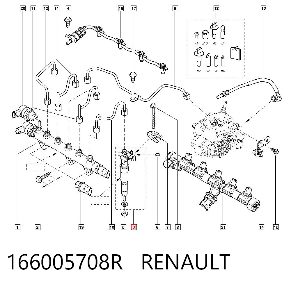 166005708R RENAULT