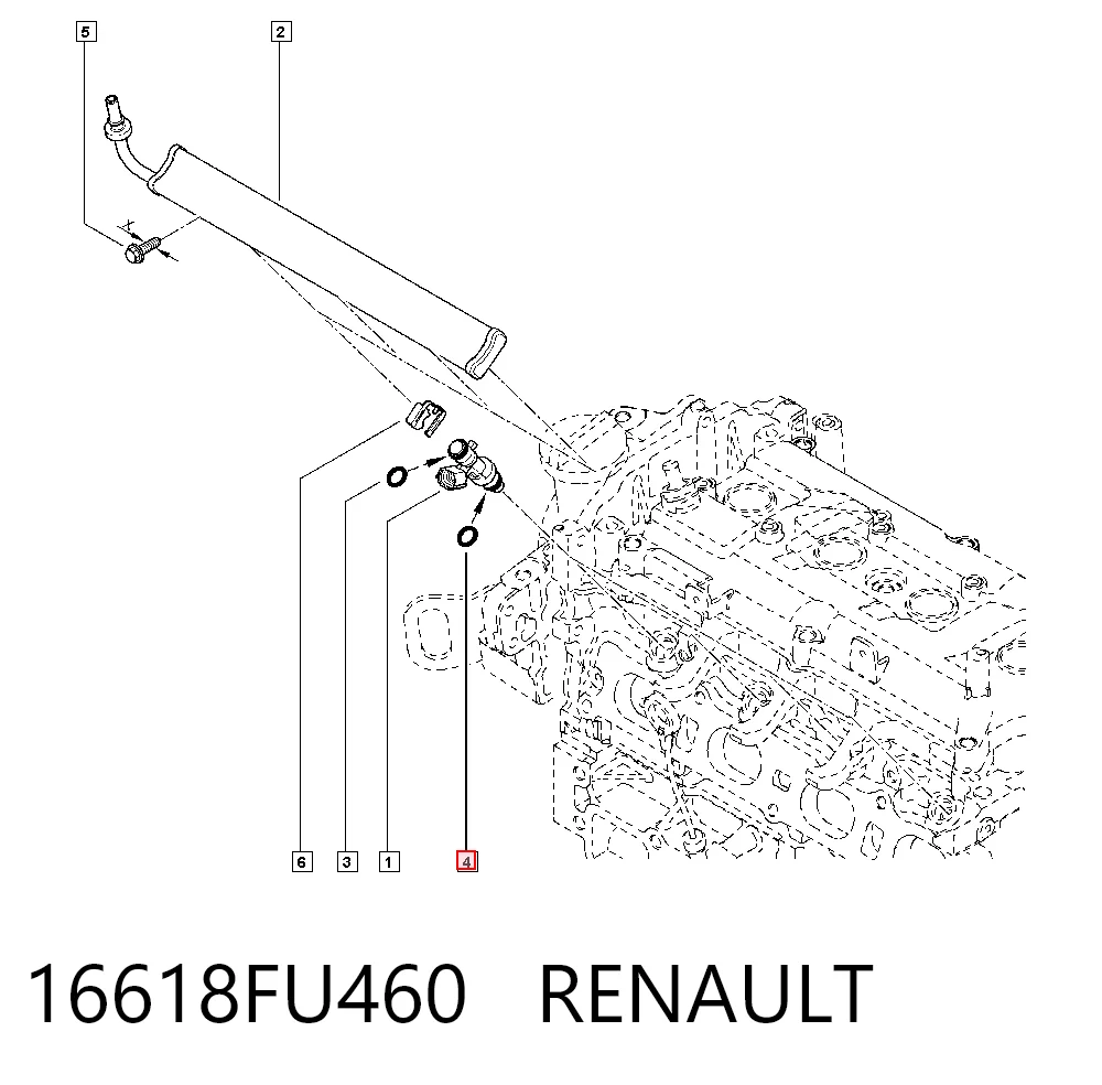 16618FU460 Renault (RVI)