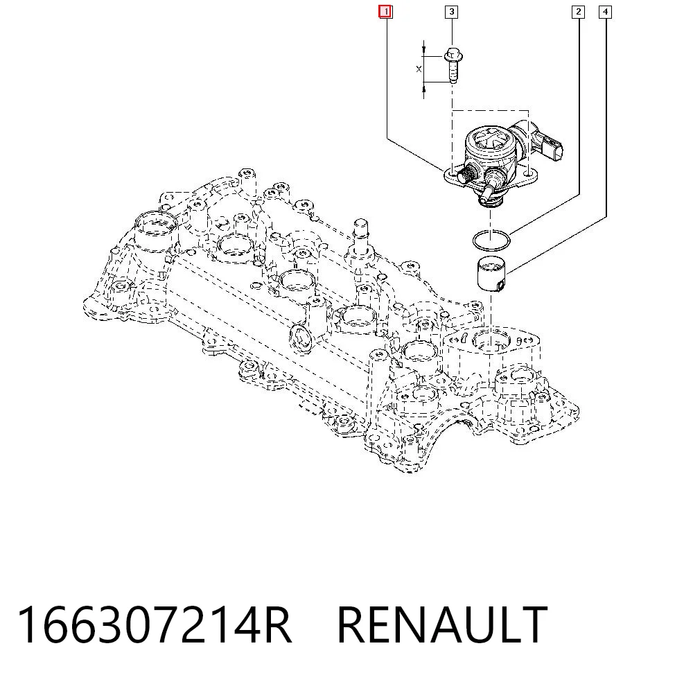 Bomba de inyección para Renault Megane IV LV