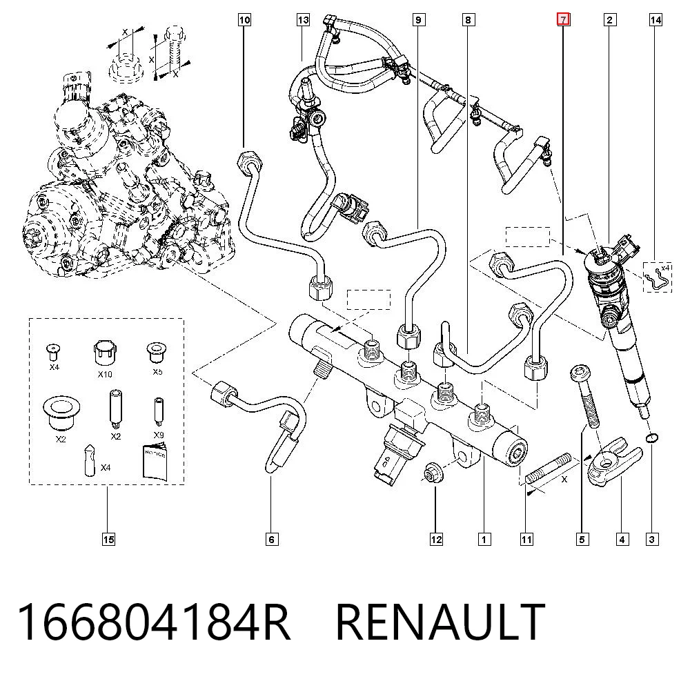 166804184R Renault (RVI)