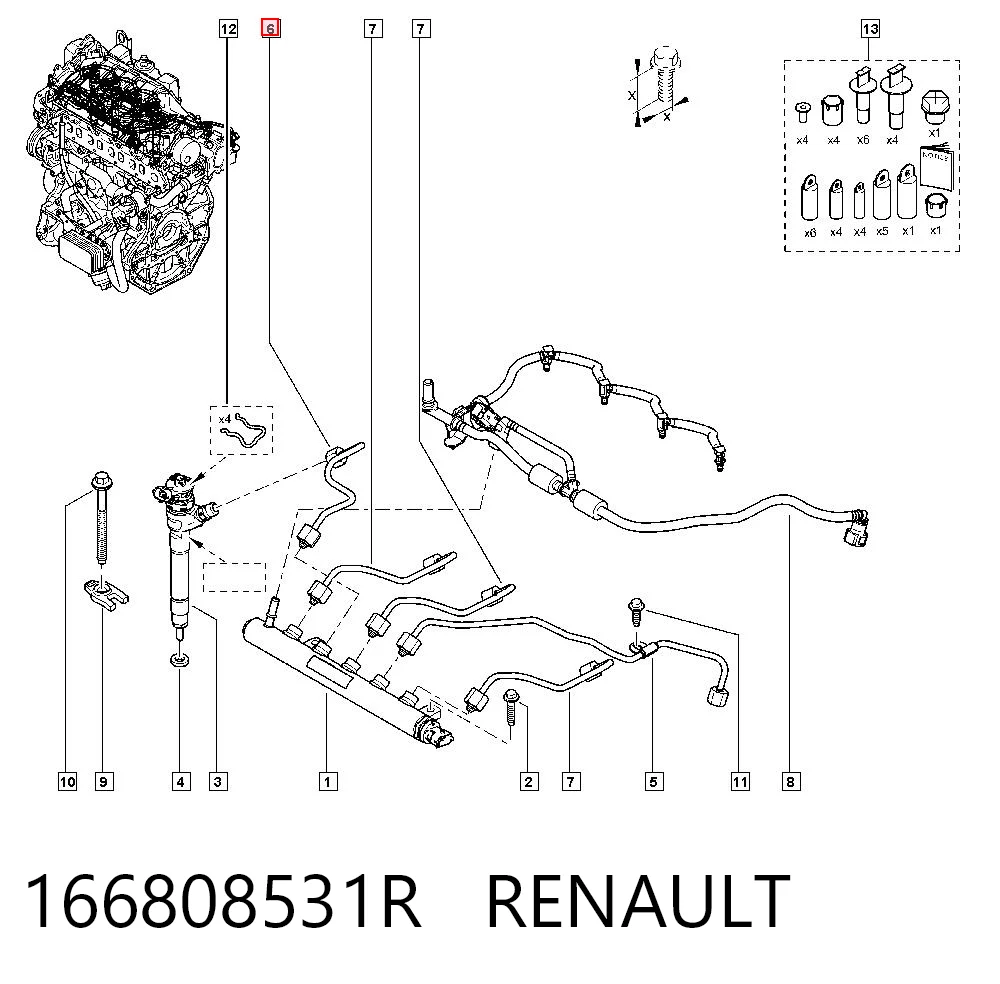 166808531R Renault (RVI)