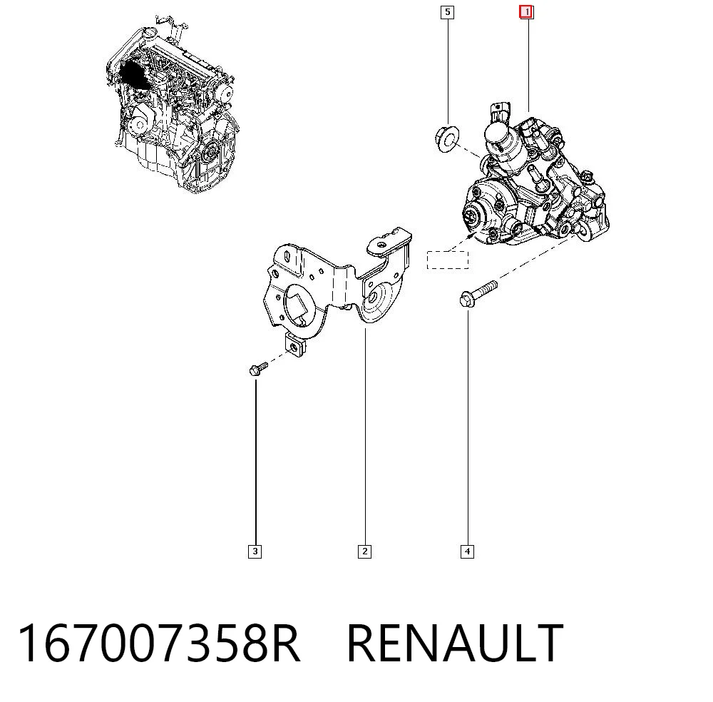 167007358R Renault (RVI)