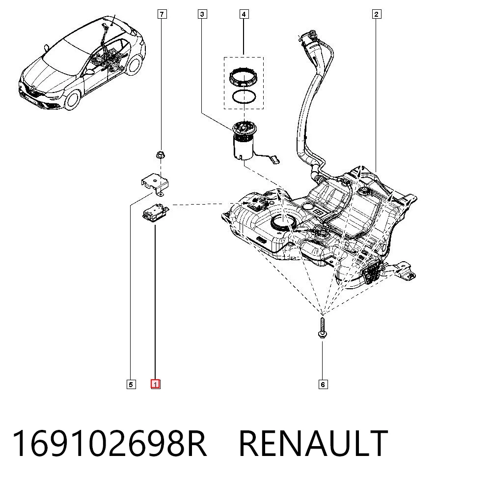 169102698R Renault (RVI)