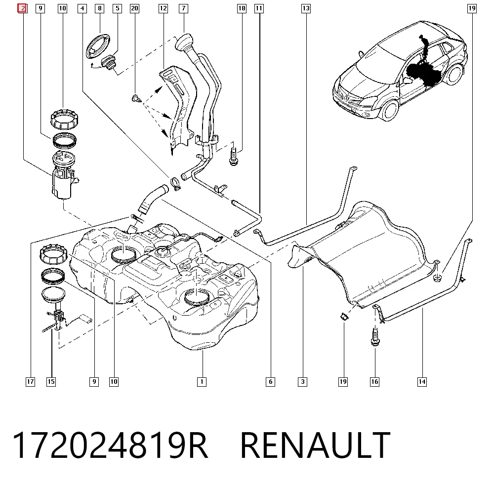 172024819R Renault (RVI)