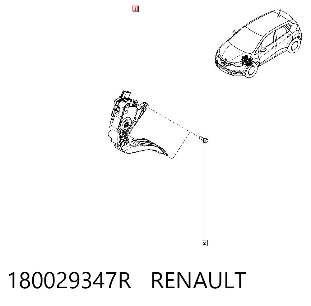 180029347R Renault (RVI)