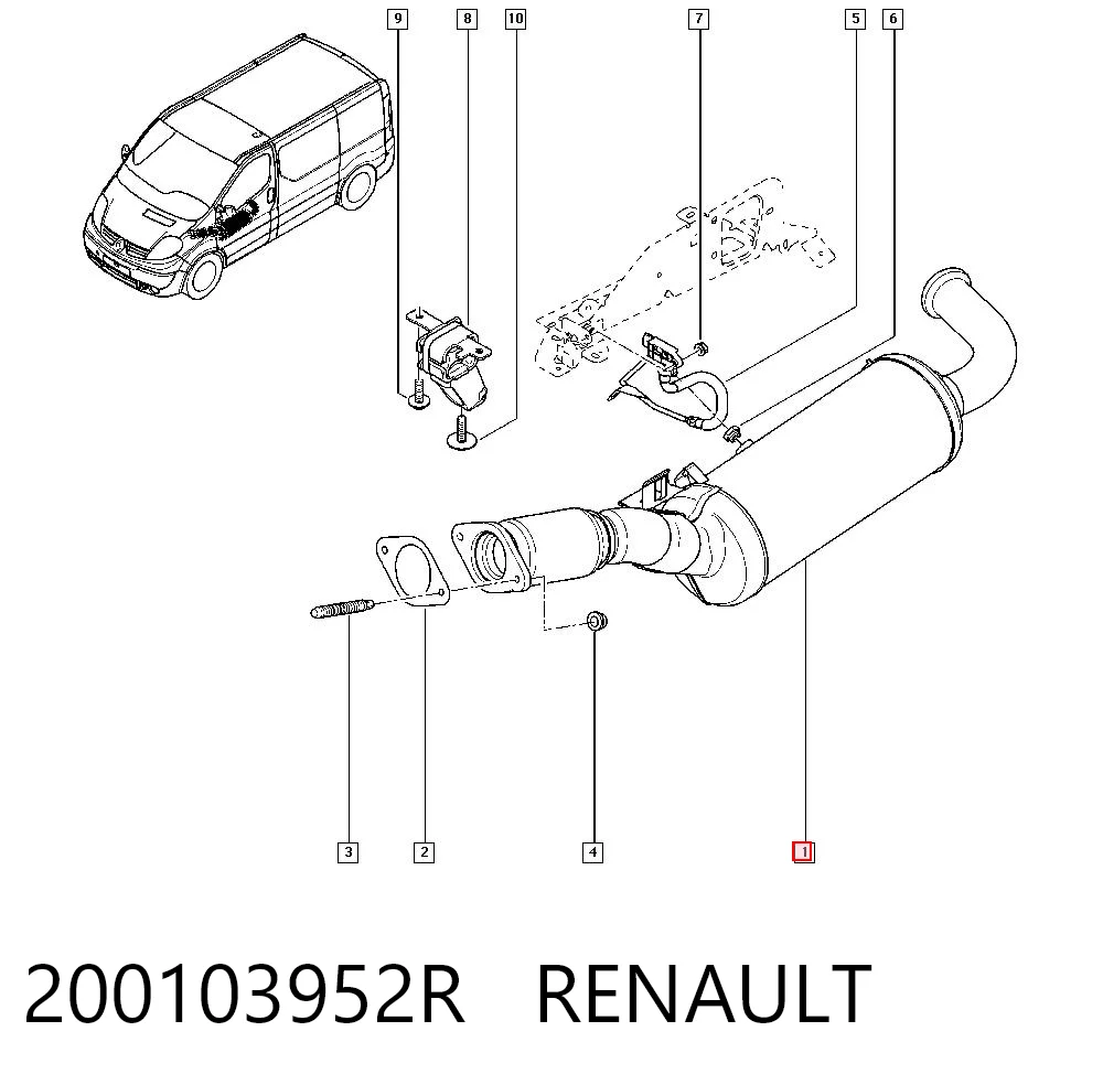 FAP Vivaro  bus (2001-2014) original desde 500,72 €
