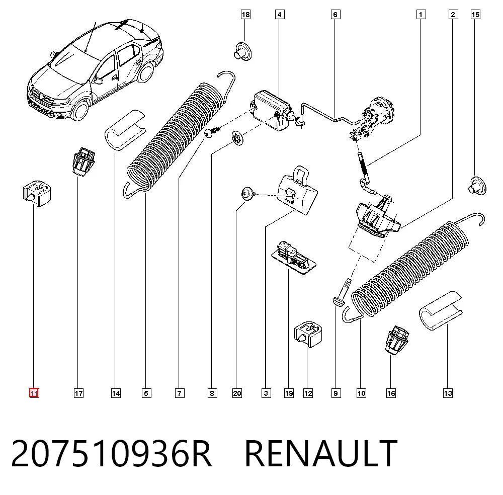 207510936R Renault (RVI)