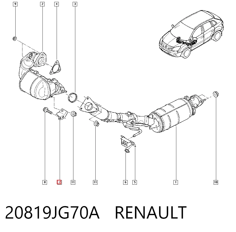 20819JG70A Renault (RVI)
