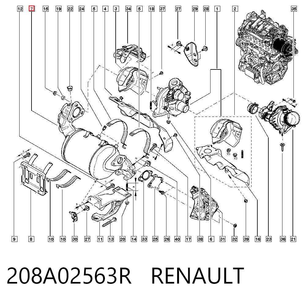 208A02563R Renault (RVI)