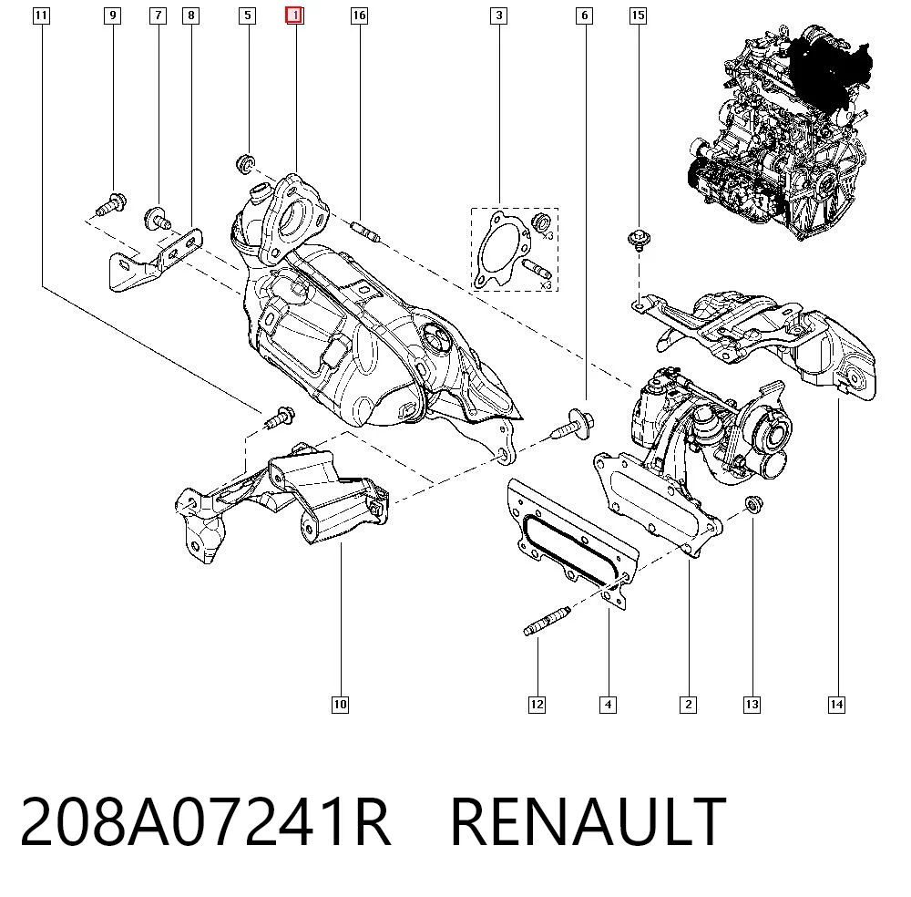 208A07241R Renault (RVI)
