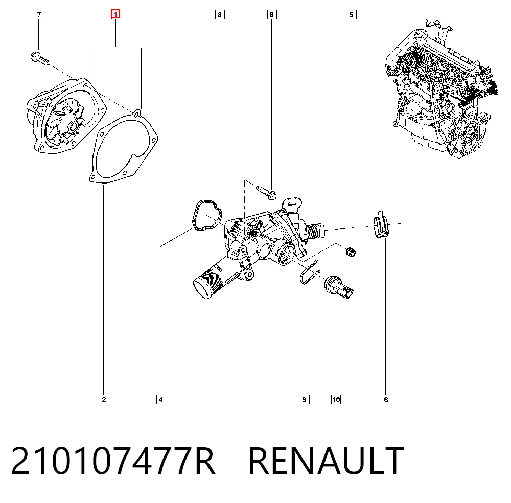 210107477R Renault (RVI)