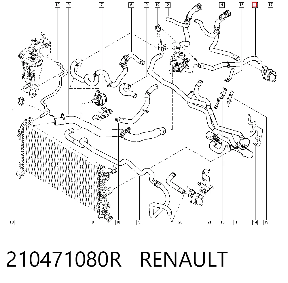 210471080R Renault (RVI)