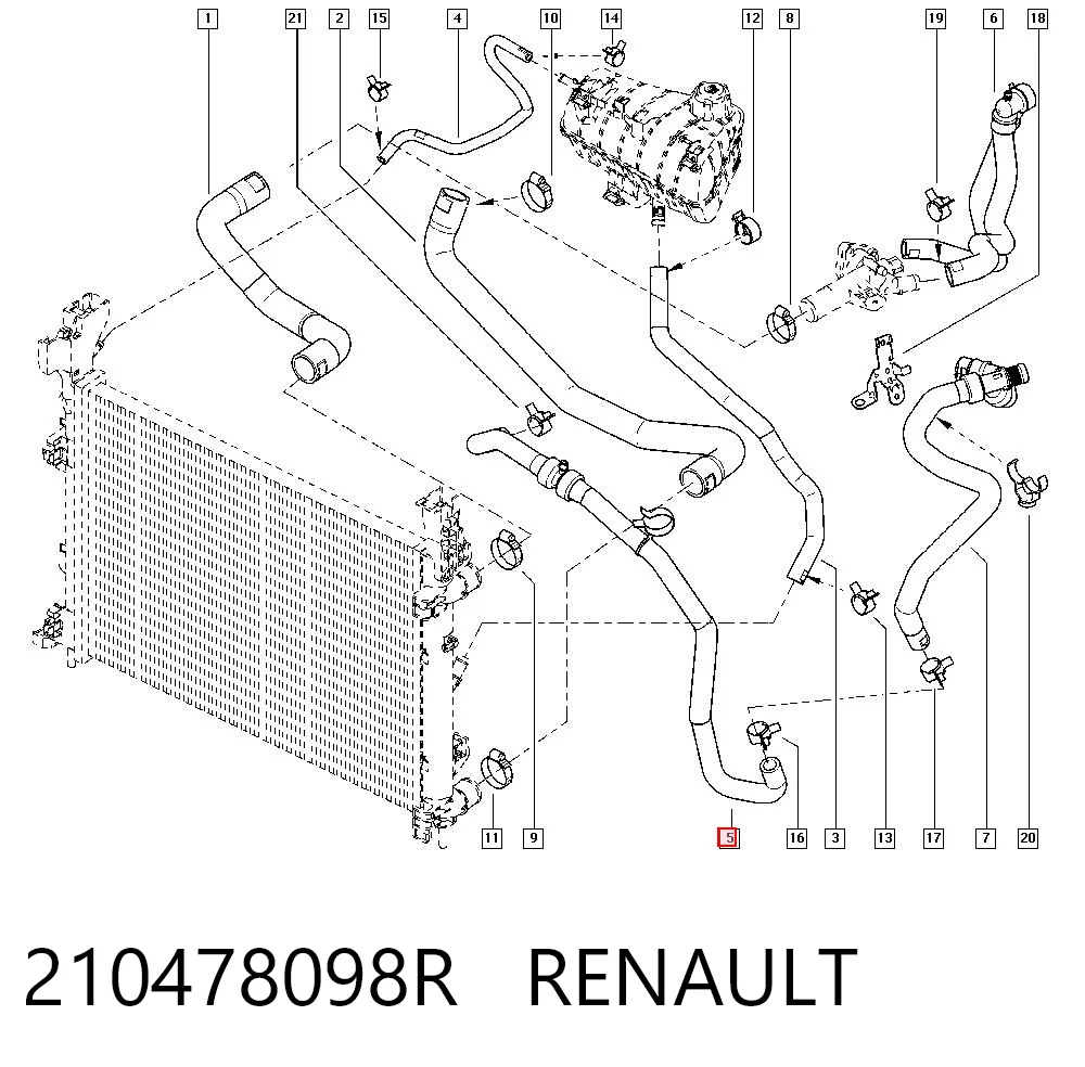 210478098R Renault (RVI)