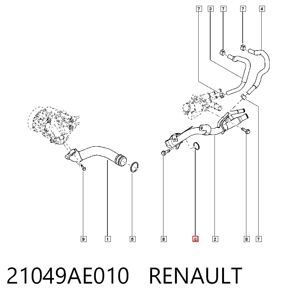 21049AE010 Renault (RVI)