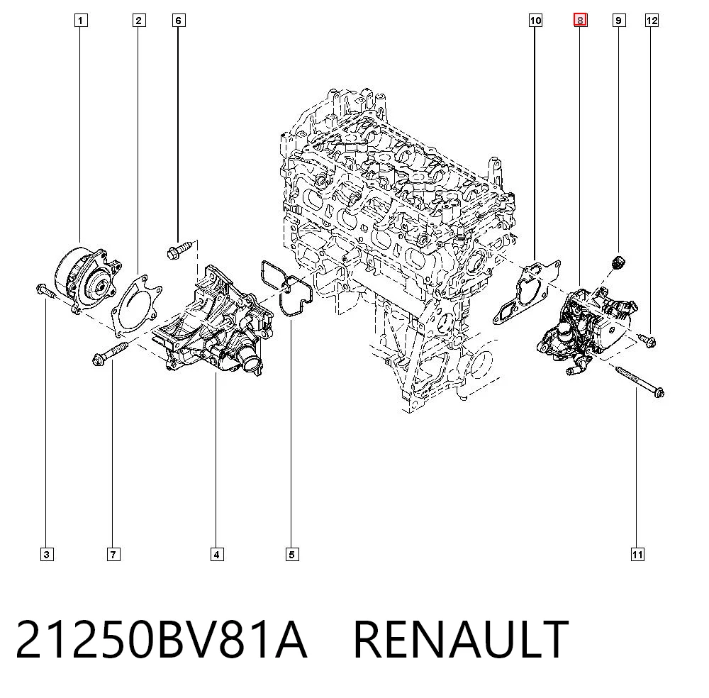21250BV81A Renault (RVI)