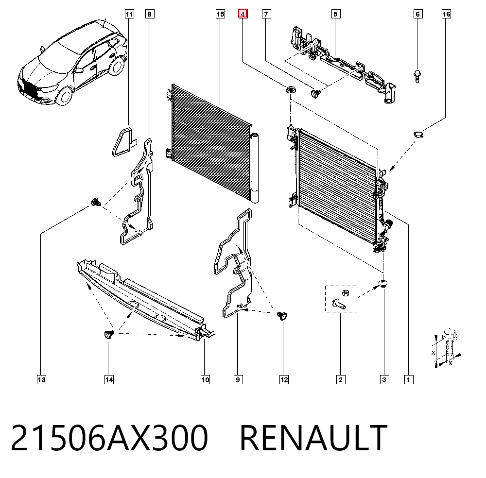 21506AX300 Renault (RVI)