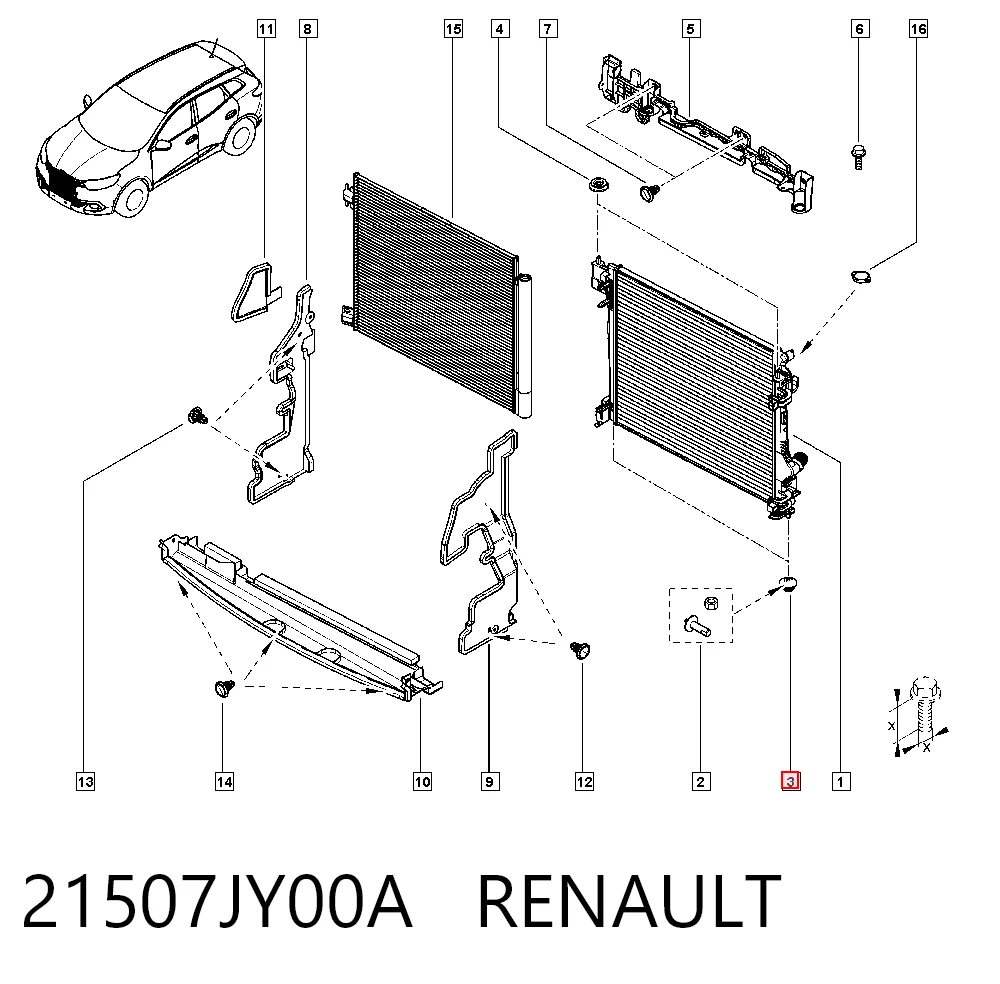 21507JY00A Renault (RVI)