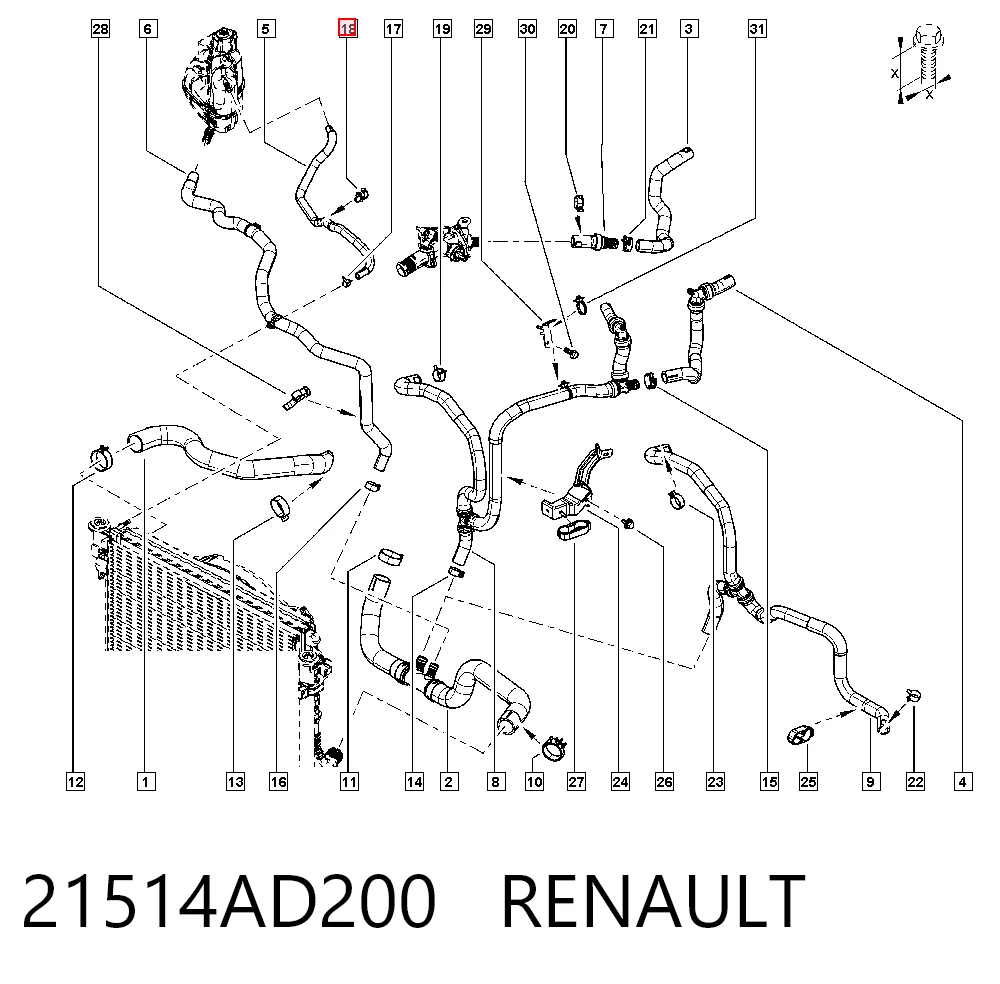 21514AD200 Renault (RVI)