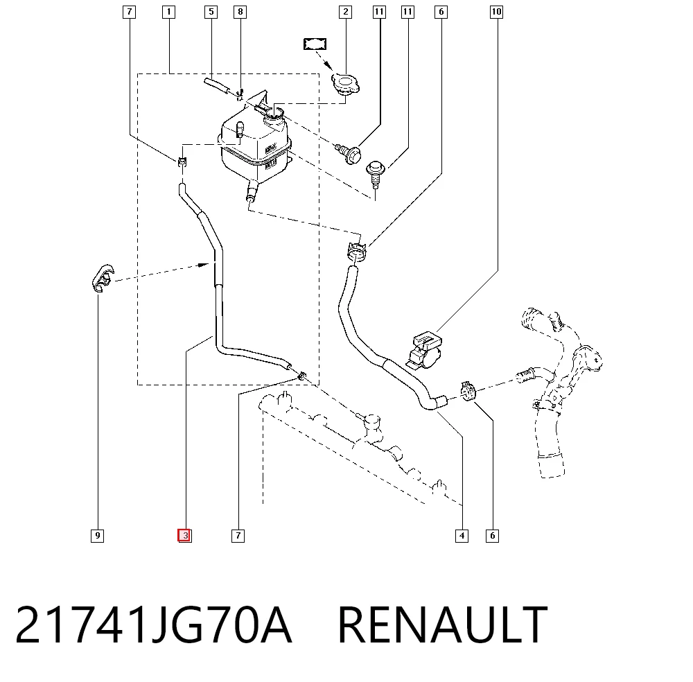 21741JG70A Renault (RVI)