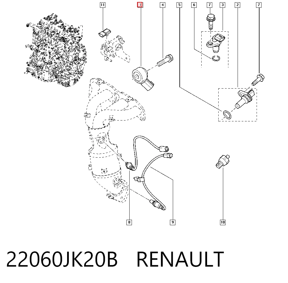 Comprar Sensor de picado Murano  Z51
