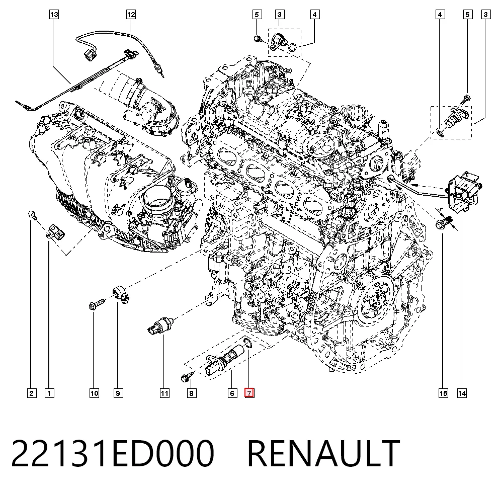 22131ED000 Renault (RVI)