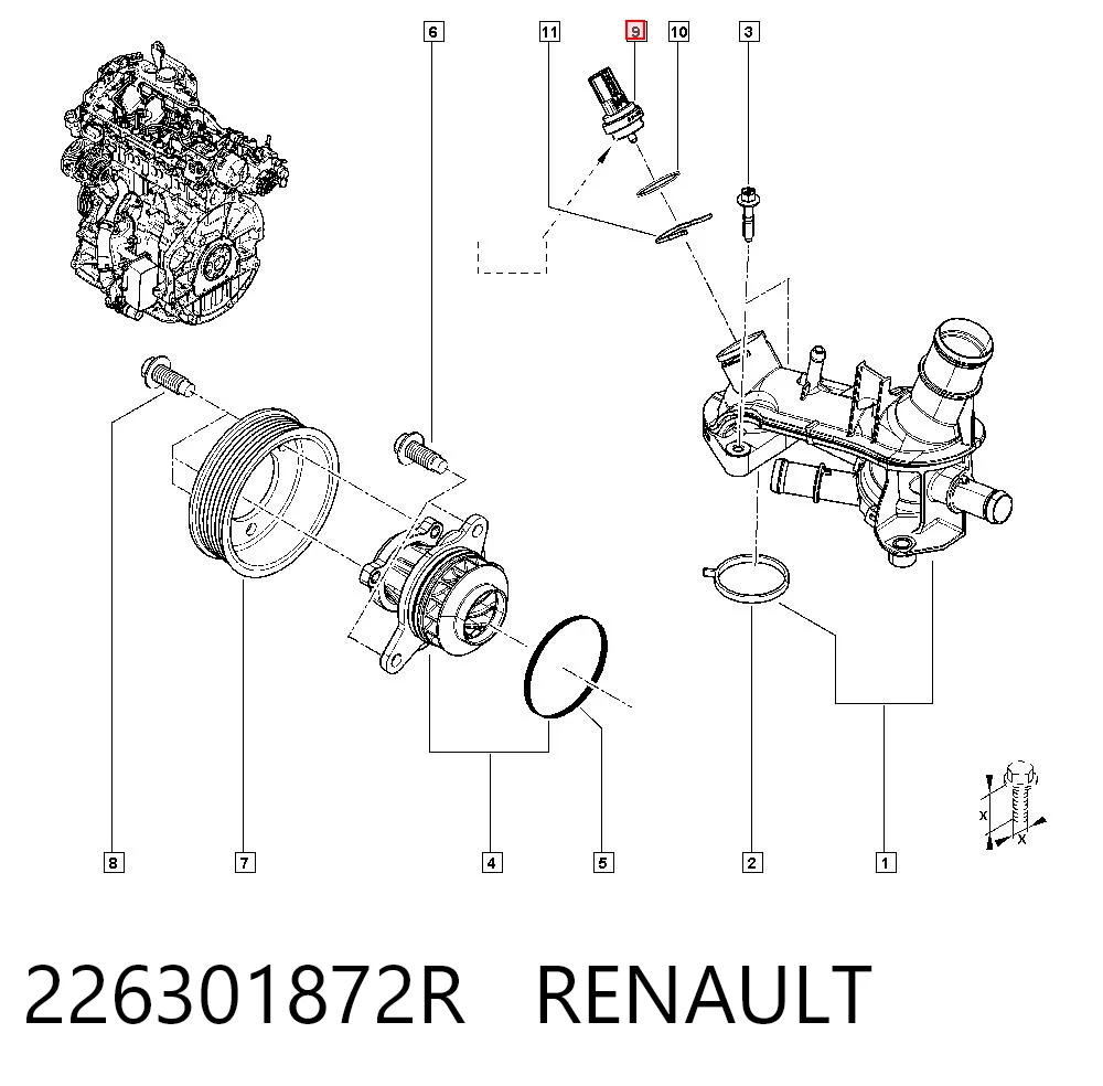 226301872R Renault (RVI)