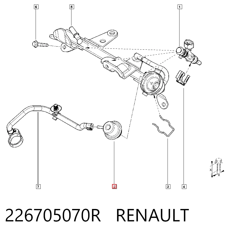 Válvula reguladora de presión para Renault Clio IV BH