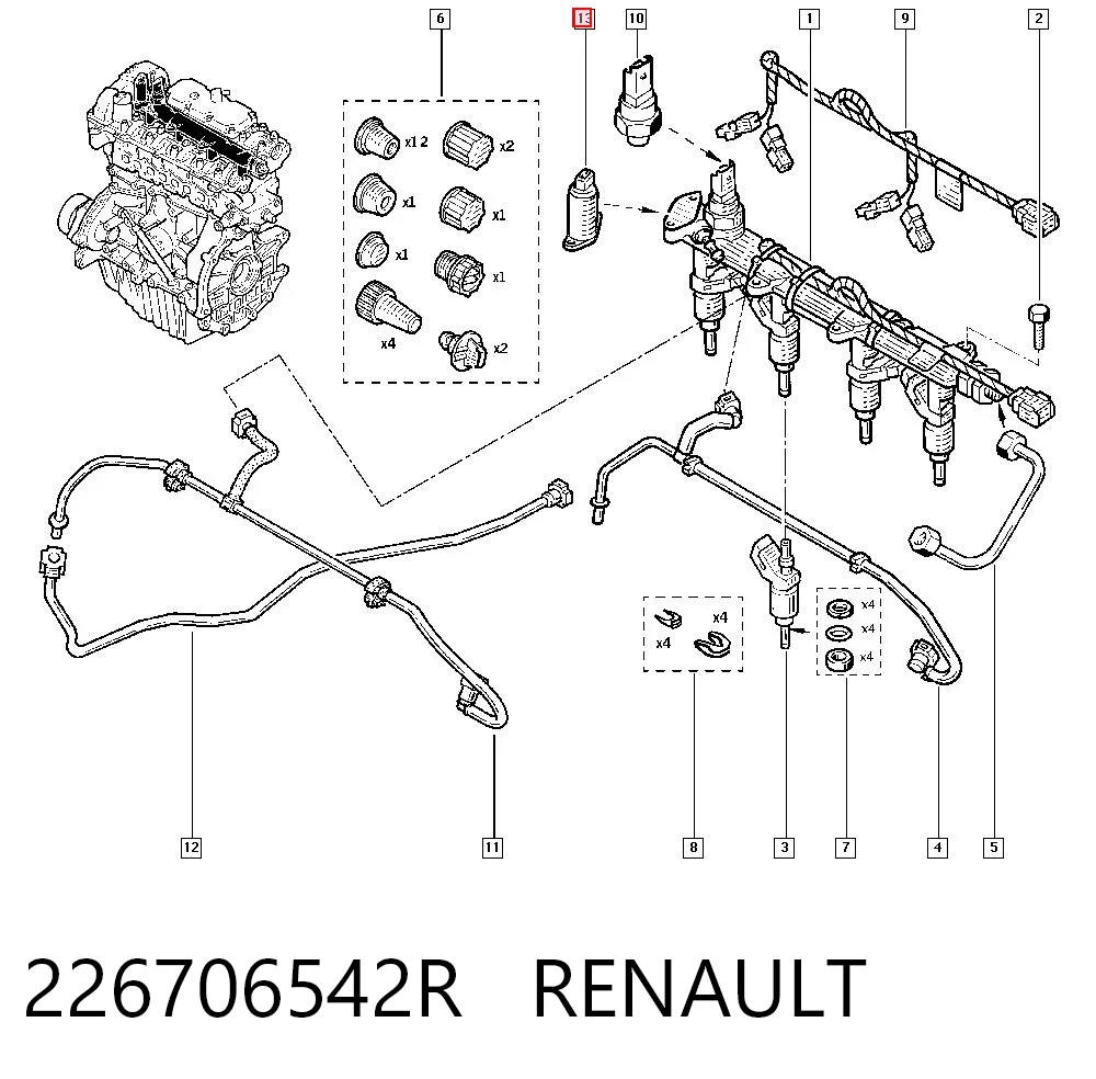226706542R Renault (RVI)