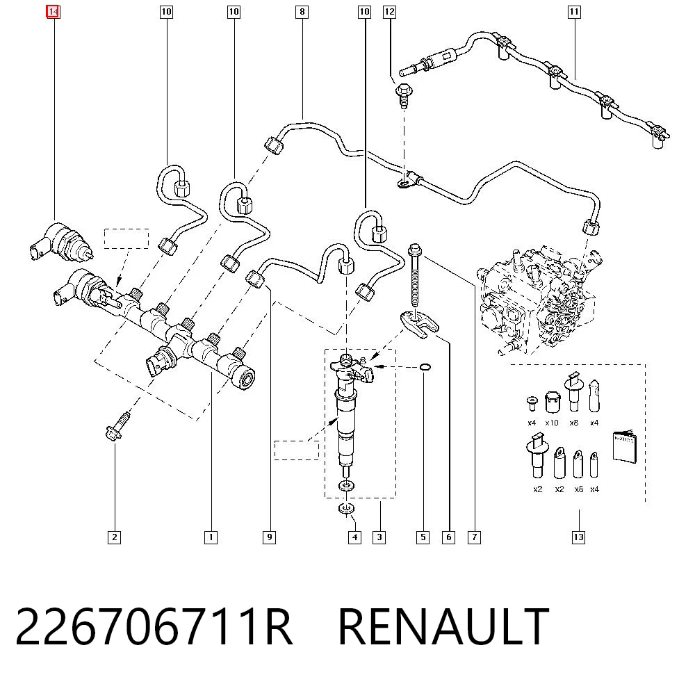 226706711R Renault (RVI)