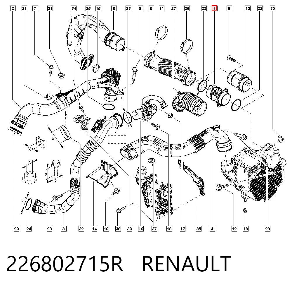226802715R Renault (RVI)