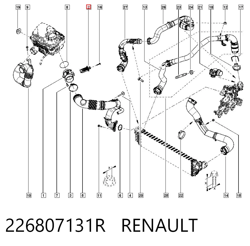 226807131R Renault (RVI)