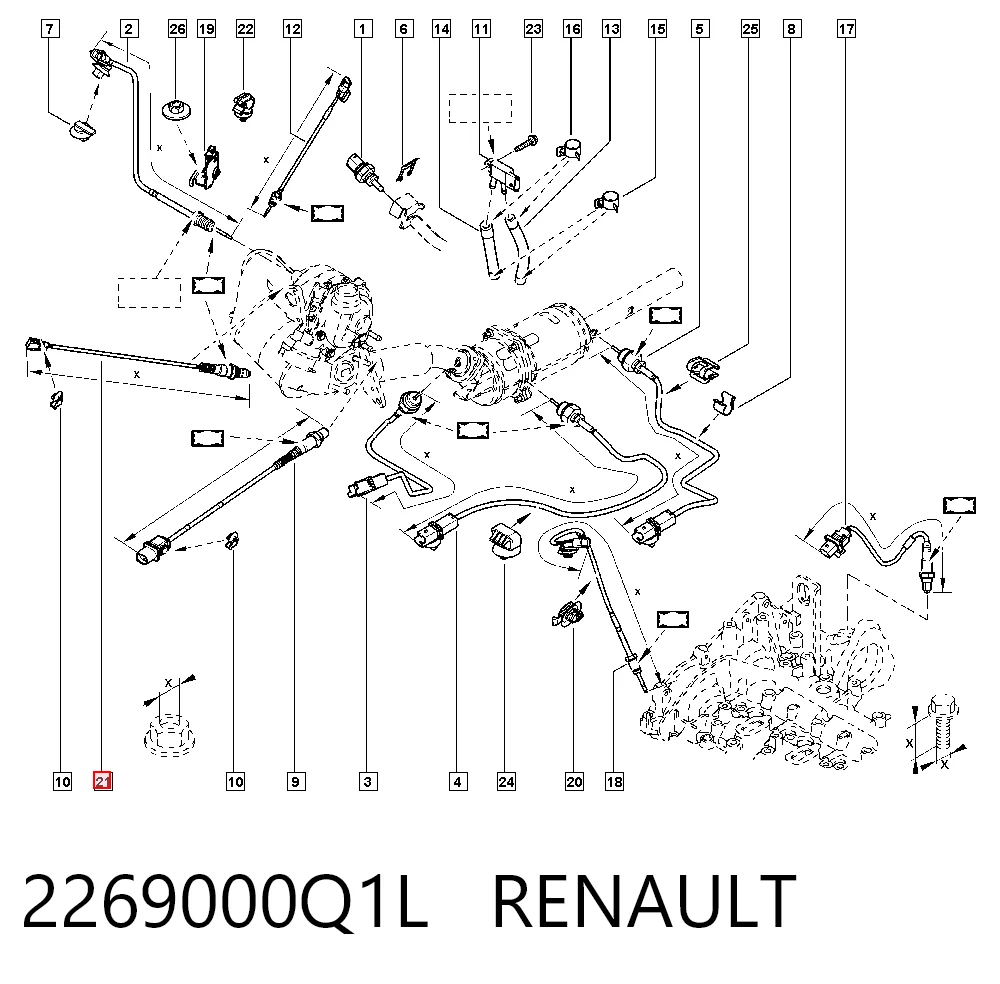 2269000Q1L Renault (RVI)