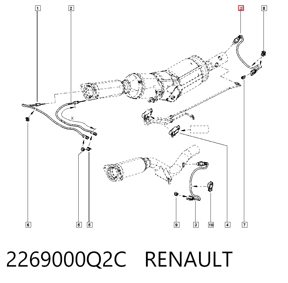 2269000Q2C Renault (RVI)
