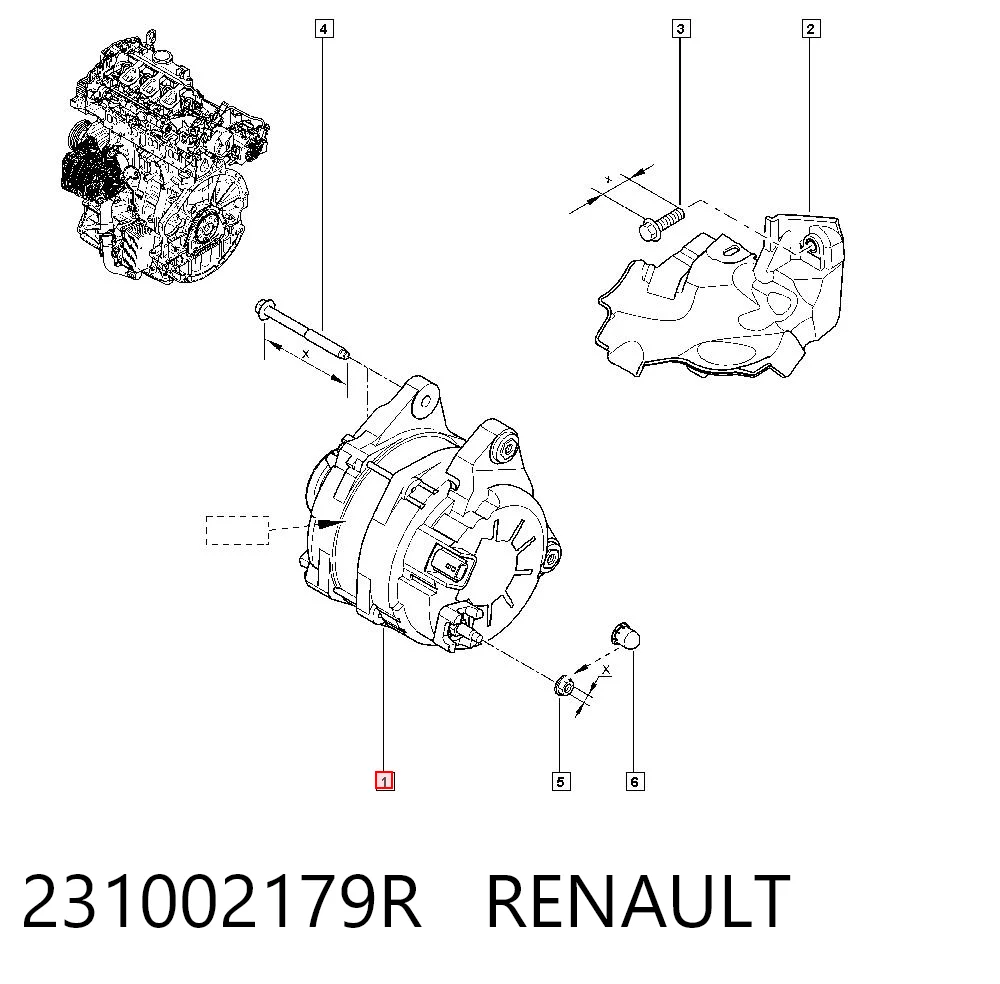 231002179R Renault (RVI)