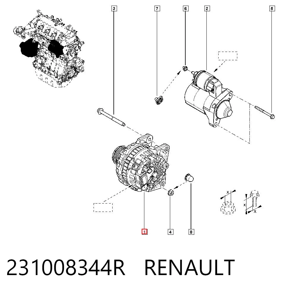 231008344R Renault (RVI)
