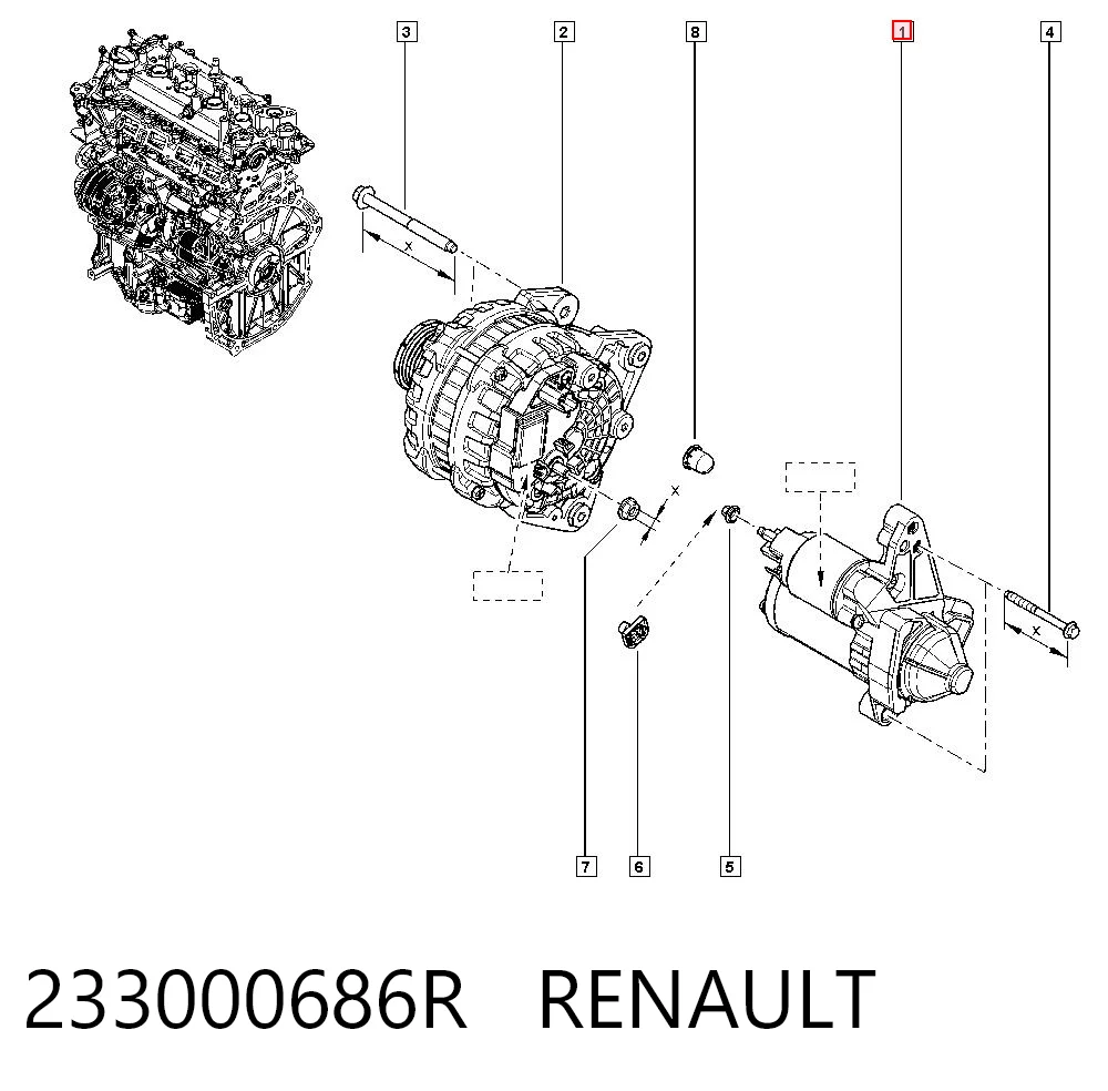 233000686R Renault (RVI)